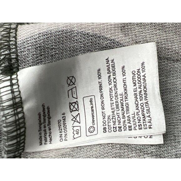 Divided H&M Women Camo Oversized Cropped High Neck Top Size XS - Picture 8 of 9